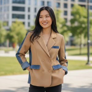 Premium Denim Blazer