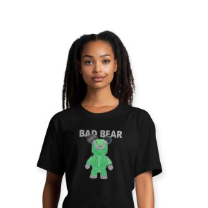Bad Bear T-Shirt in Black